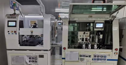 半自动显示屏生产线